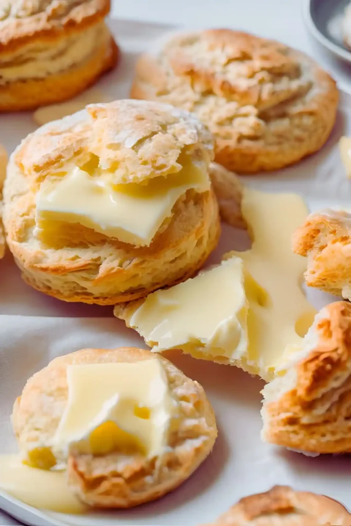 Sourdough Biscuits and Butter