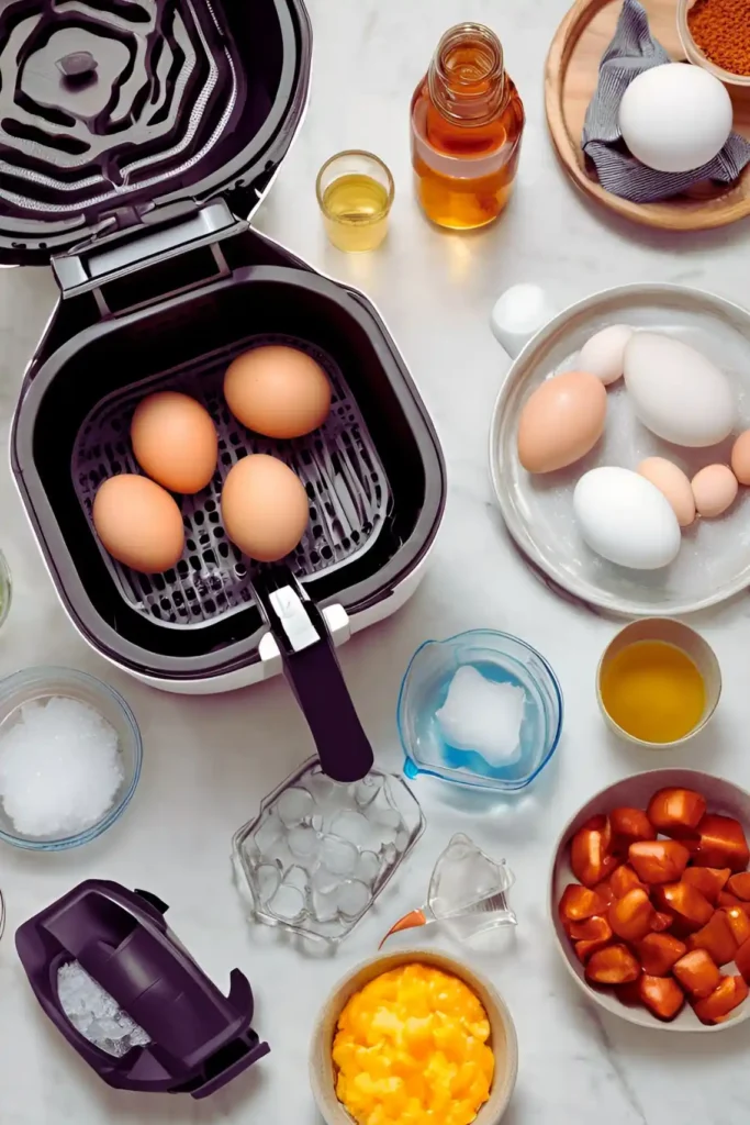 Ice Bath for Hard Boiled Eggs