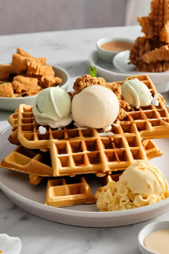 Creative waffle recipes