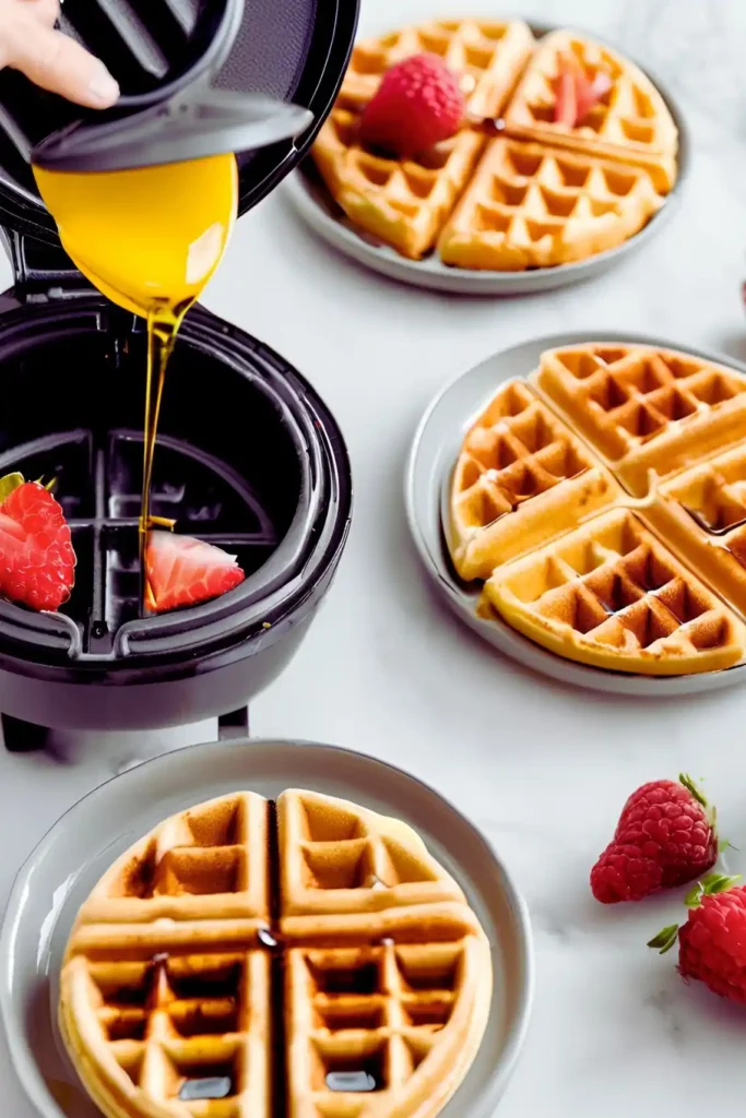 Prevent fruits from sticking in waffle maker