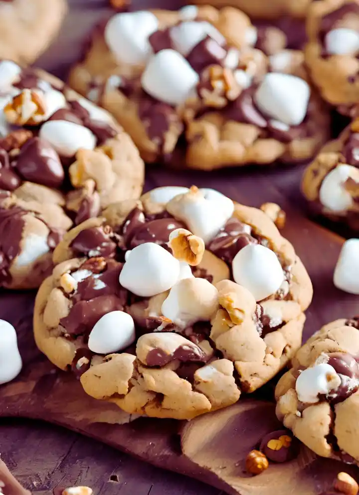 Rocky Road Cookies Recipe