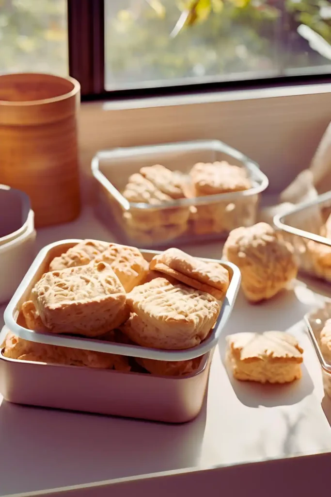 Storing Sourdough Biscuits