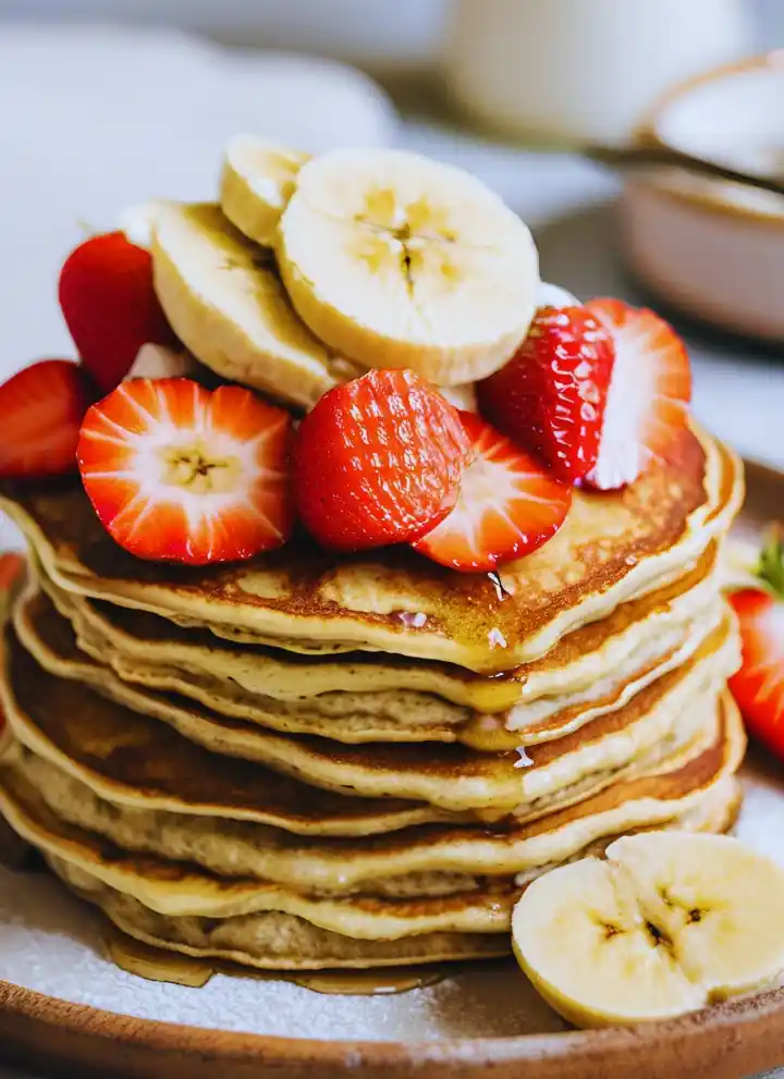 Banana Pancakes Healthier