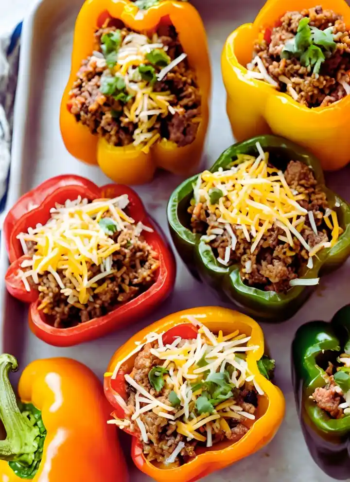 Air Fryer Stuffed Peppers Recipe