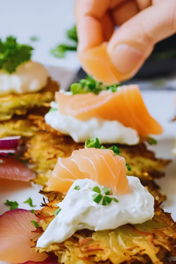 Latkes with Toppings