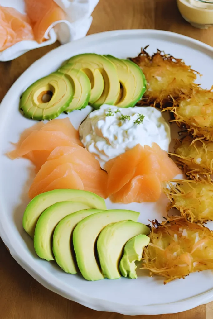 Latke Topping Ideas Platter