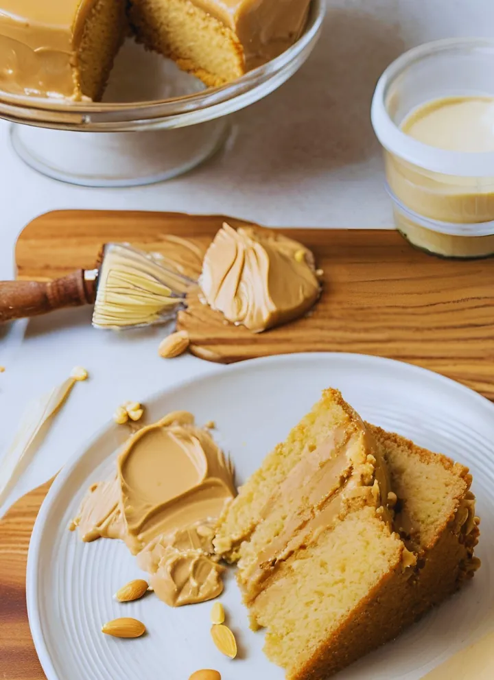 Peanut butter as butter substitute in cakes