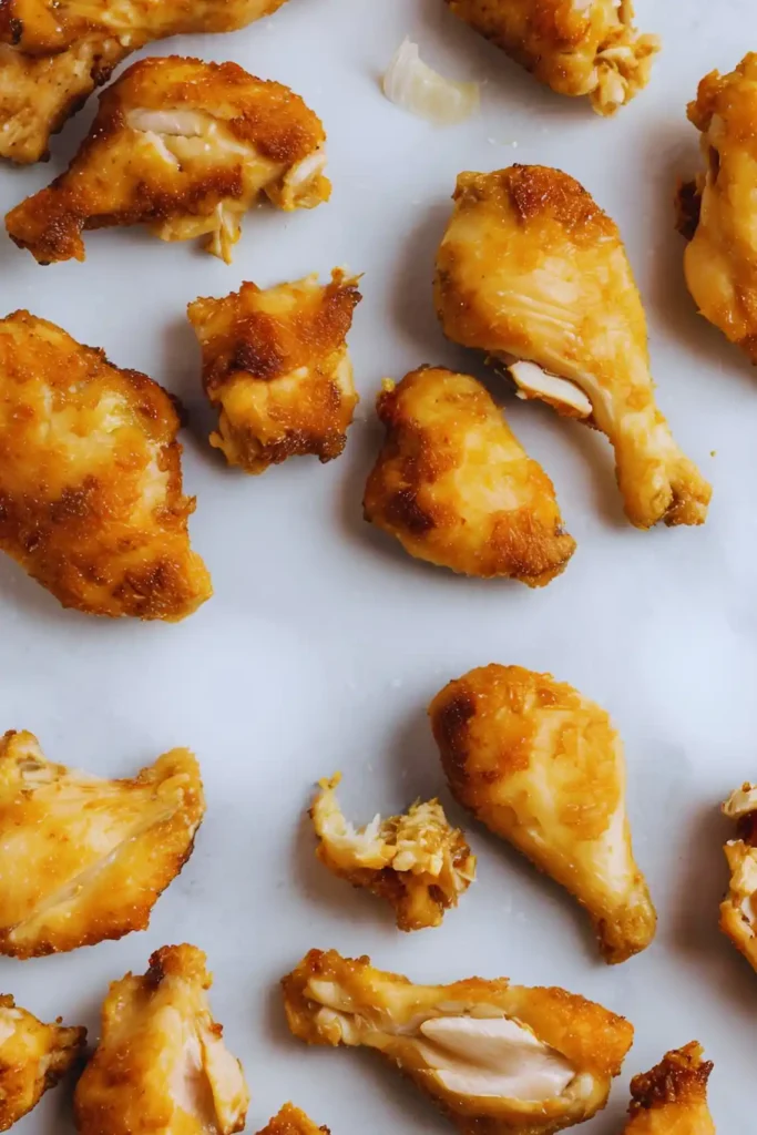 Bone-in vs. boneless chicken air frying