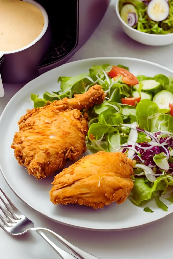 Healthy air-fried chicken benefits