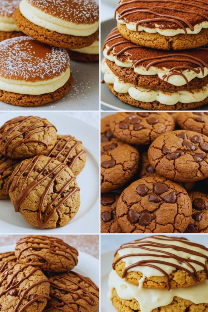 Variety of Tiramisu Cookies